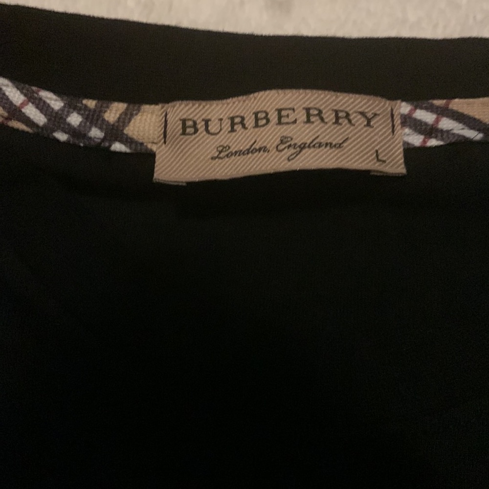 Burberry Owie Label Logo T Shirt - Picture 7 of 8